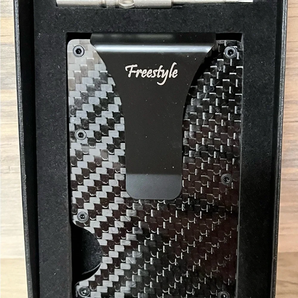 Freestyle Carbon Fiber Money Clip